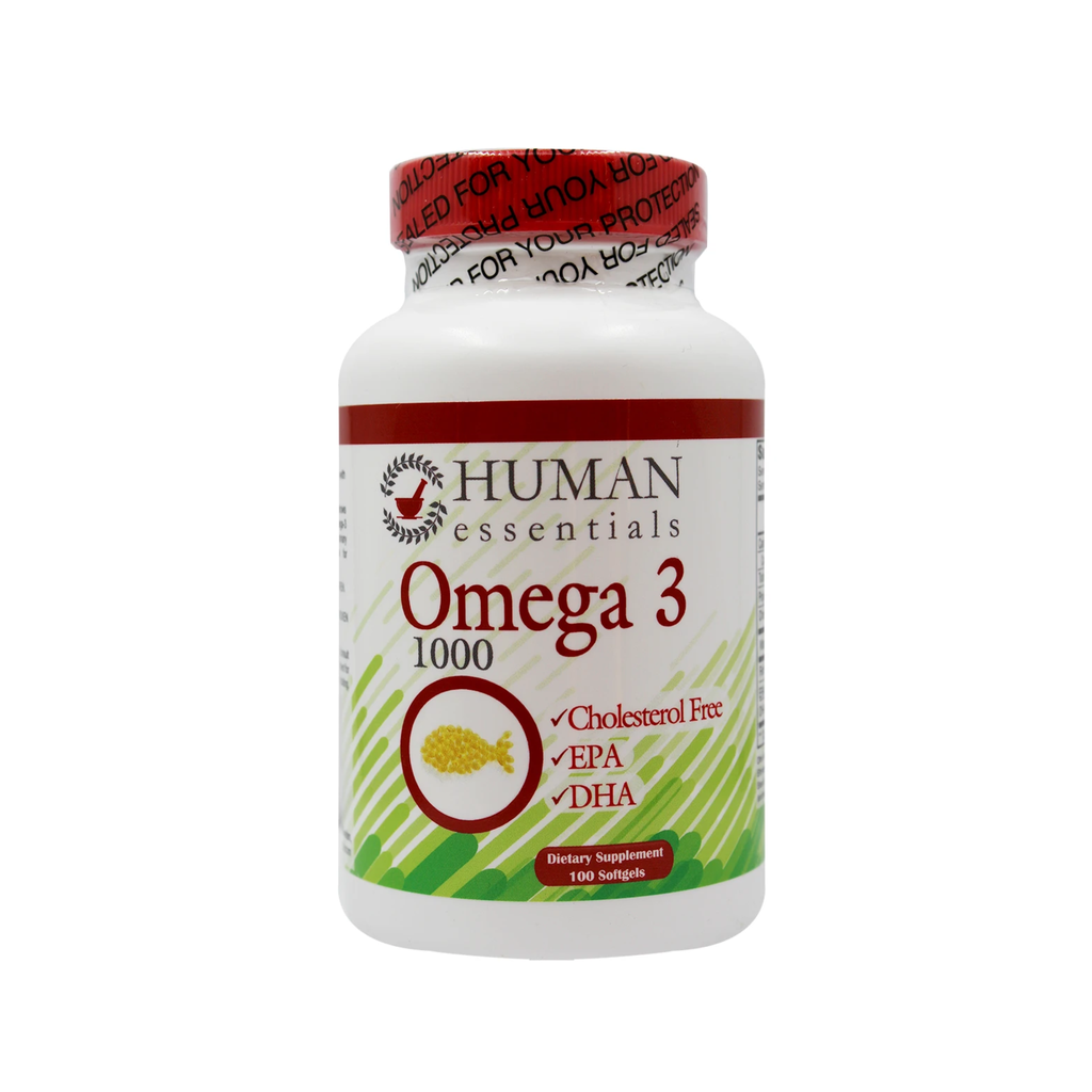 HUMAN ESSENTIAL OMEGA 3 1000 MG 100 SOFTGELS