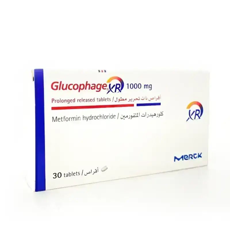 GLUCOPHAGE XR 1000 MG 30 TAB