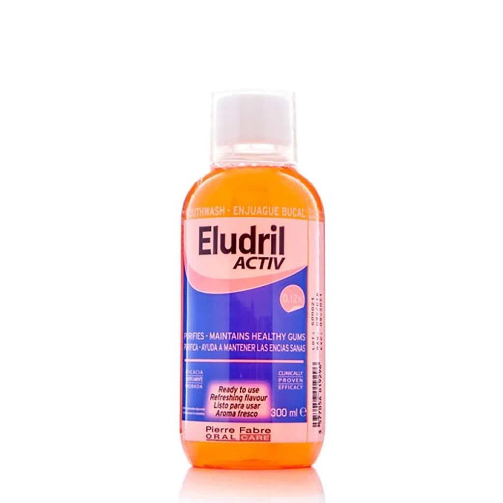 ELUDRIL ACTIVE 0.12% M/W 300 ML