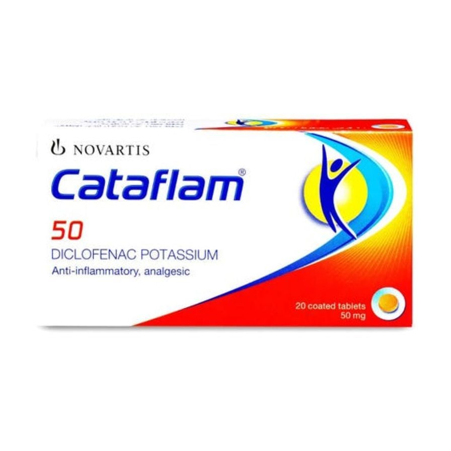 CATAFLAM 50 MG 20 TAB