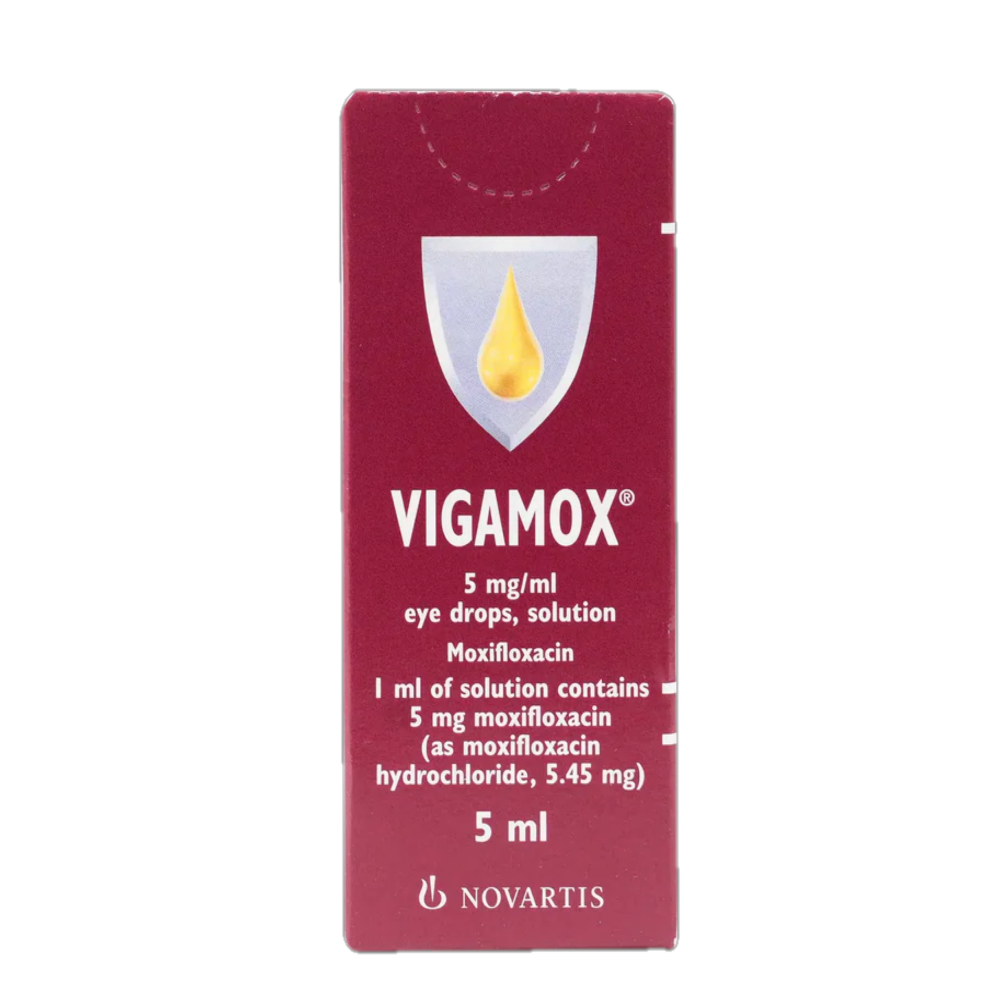 VIGAMOX EYE DROPS 5ML