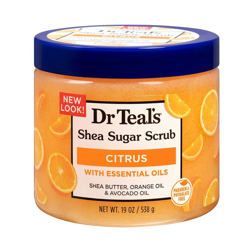 Dr TEALS Shea Sugar Scrub Citrus 538 g