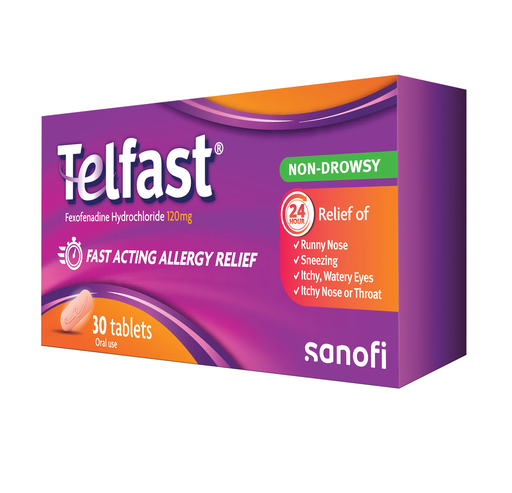 TELFAST 120 MG 30 TAB