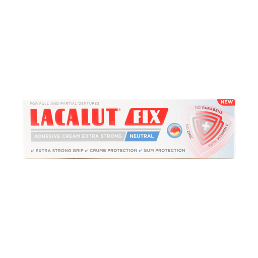 LACALUT FIX  ADHESIVE CREAM EXTRA STRONG