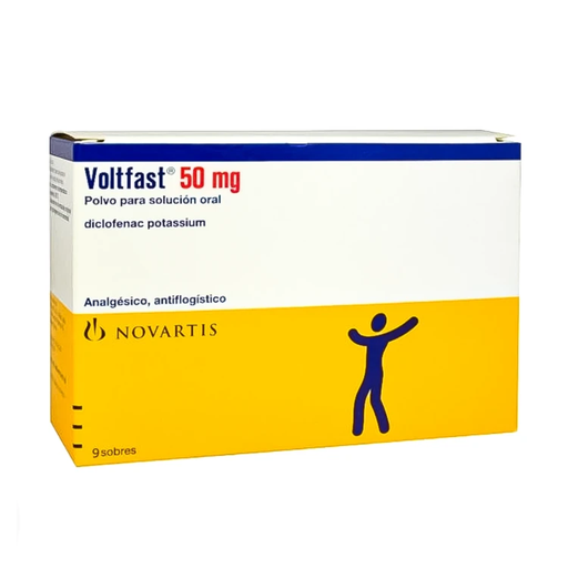 VOLTAFAST 50 MG 9 SACHETS