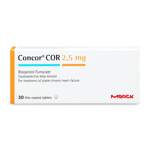 CONCOR-COR 2.5MG 30 TAB
