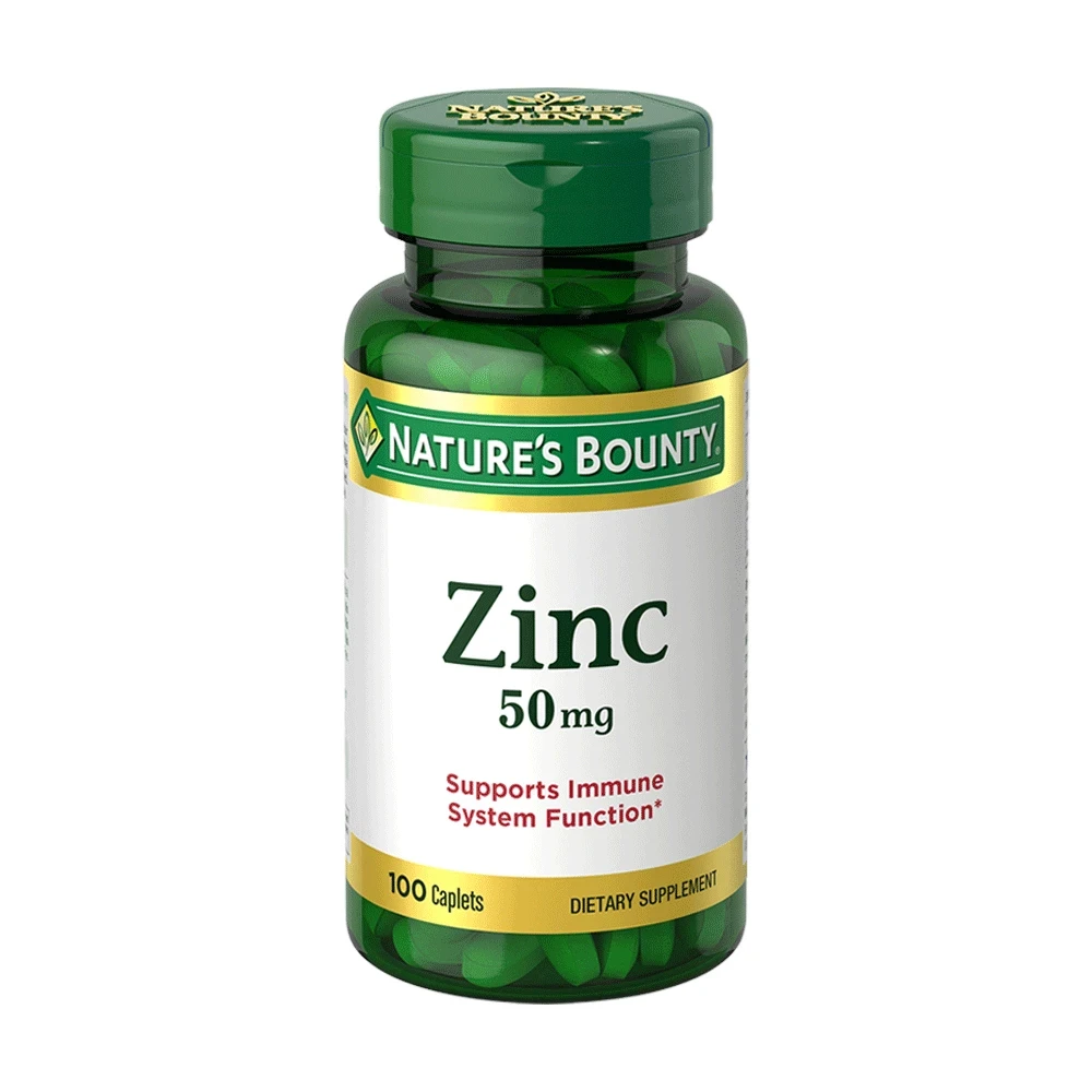 NATURE'S BOUNTY ZINC 50 MG 100 TAB