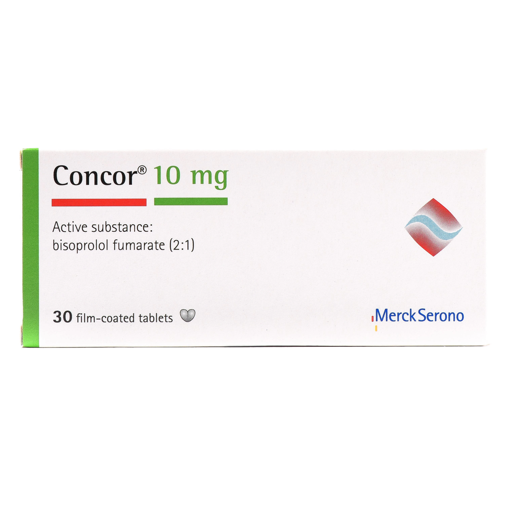 CONCOR 10 MG 30 TAB