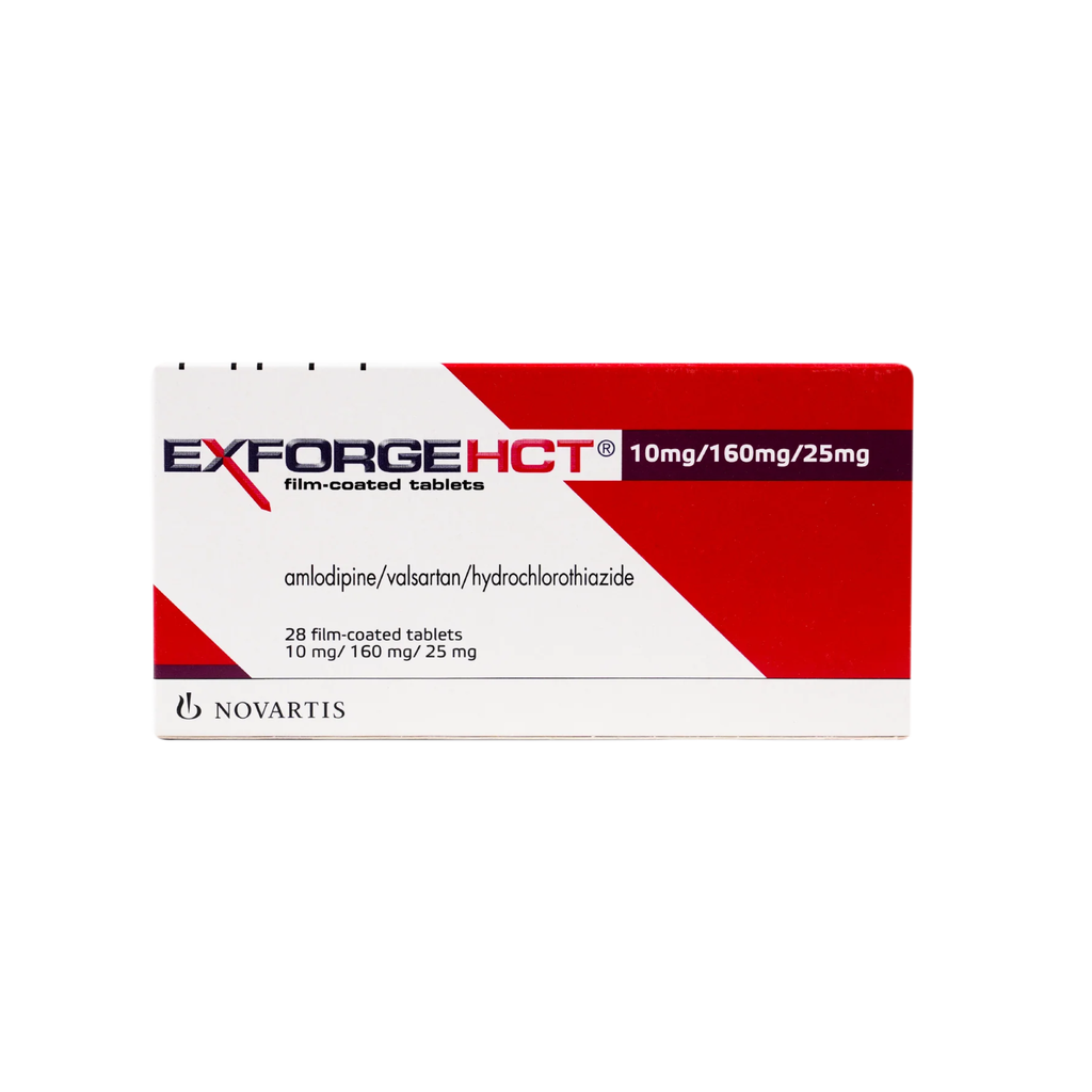 EXFORGE HCT 10MG/160/25MG 28 TAB
