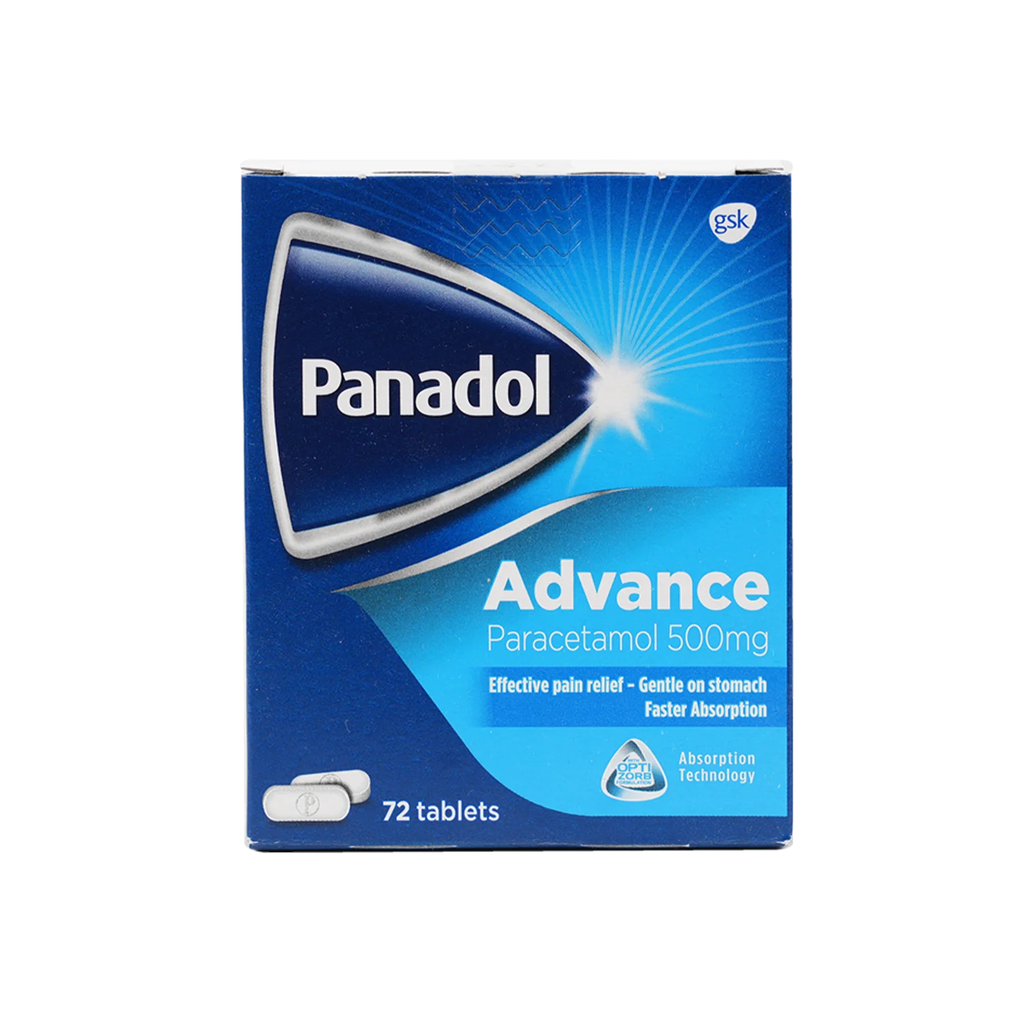 PANADOL ADVANCE 500MG 72 TAB