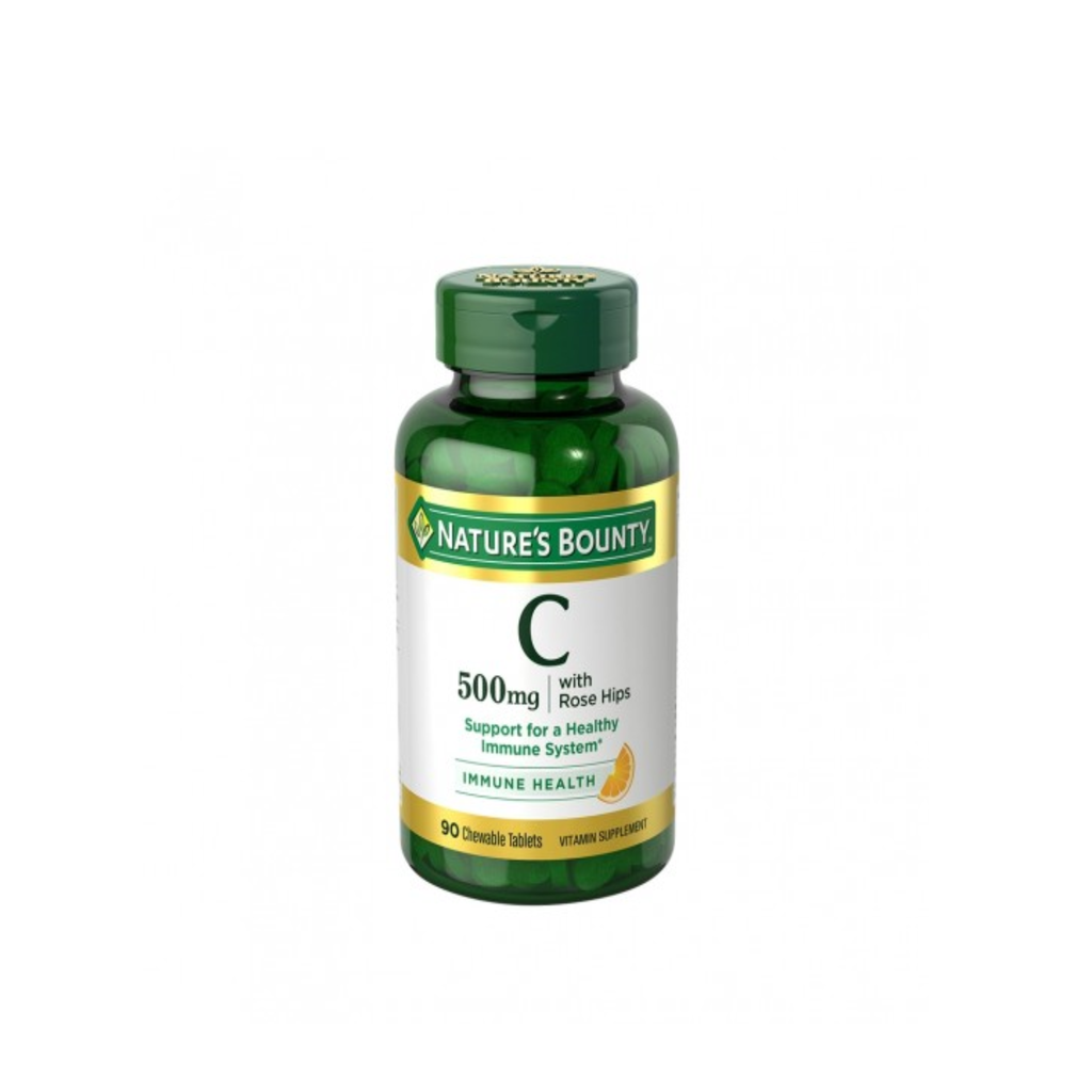 NATURES BOUNTY VITAMIN C 500 CHEW 90 TAB