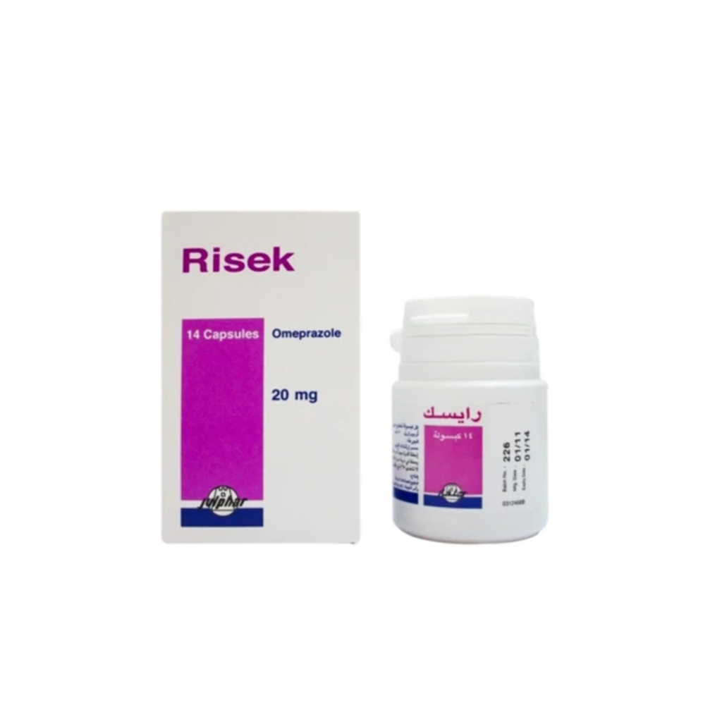 RISEK 20 MG 14 CAP