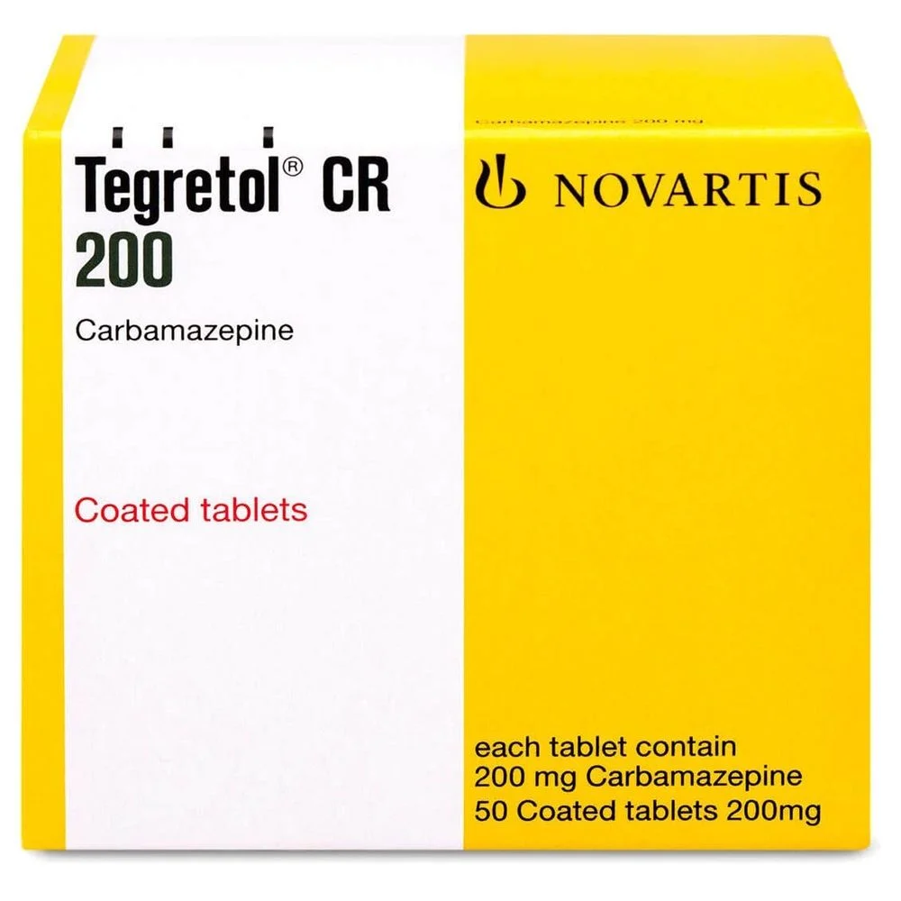 TEGRETOL CR 200 MG 50 TAB