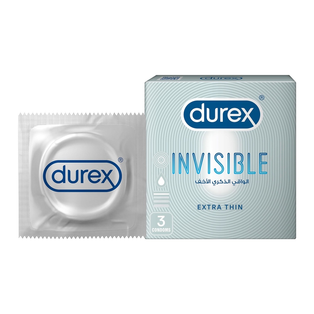 DUREX INVISIBLE 3 PCS