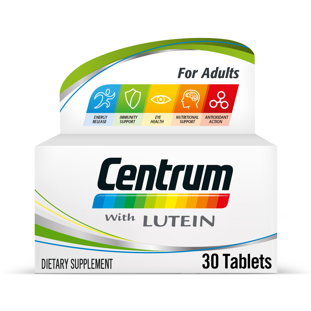 CENTRUM WITH LUTEIN 30 TAB
