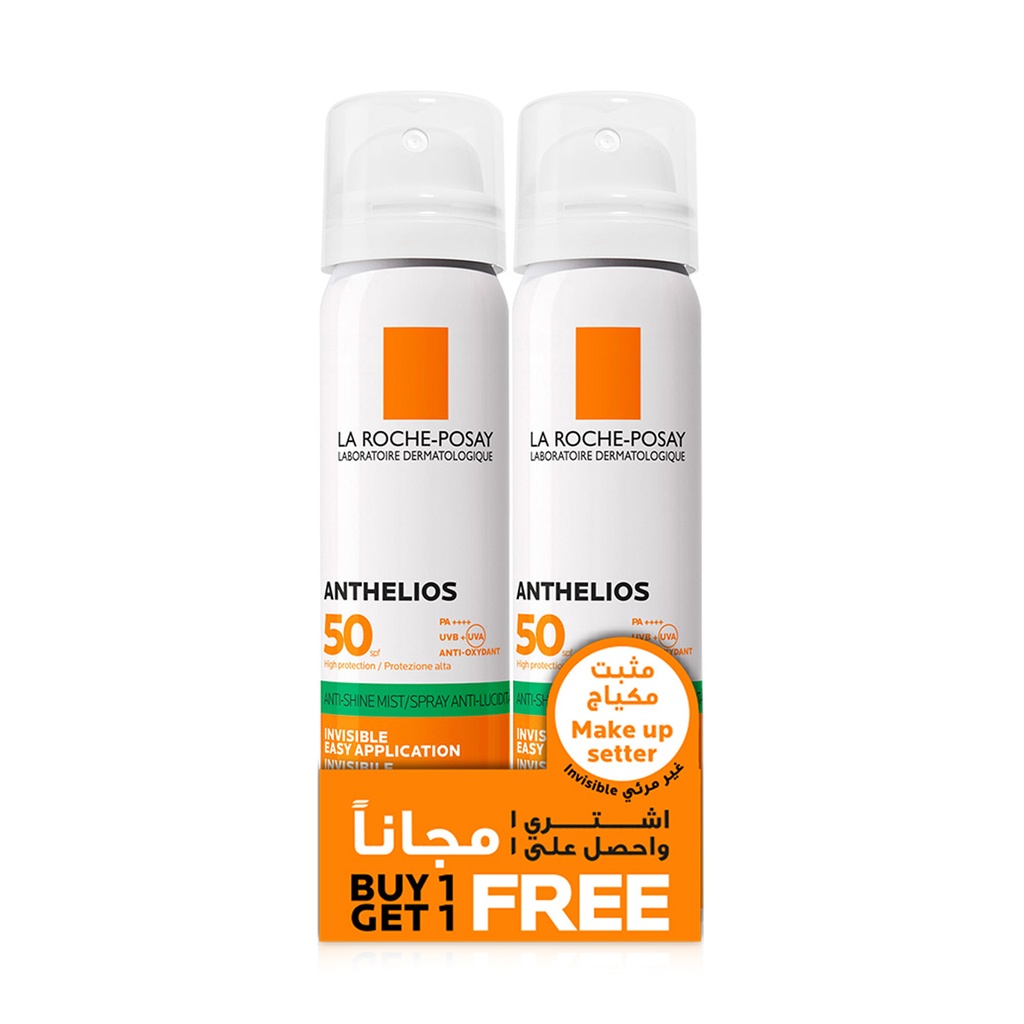 LA ROCHE POSAY ANTHELIOS ANTI-SHINE MIST 75 ML 1+1