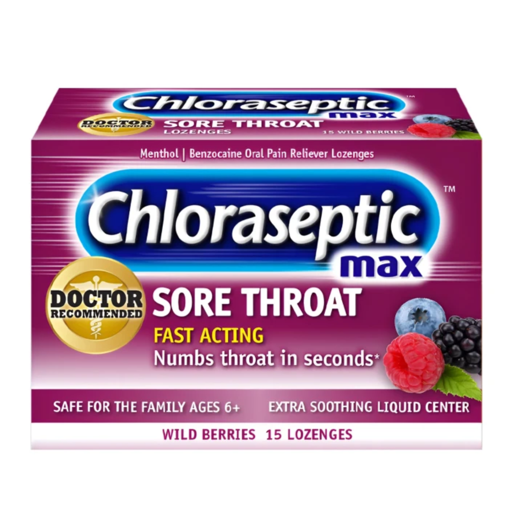 CHLORASEPTIC MAX WILDBERRIES