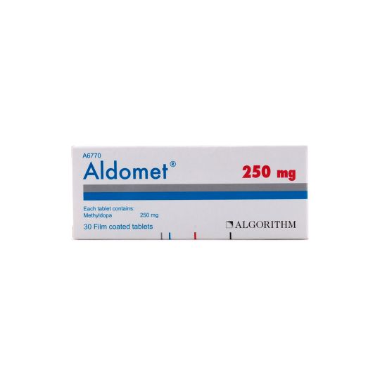 ALDOMET 250 MG 30 TAB