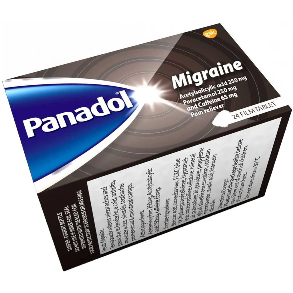 PANADOL MIGRAINE 24 TAB