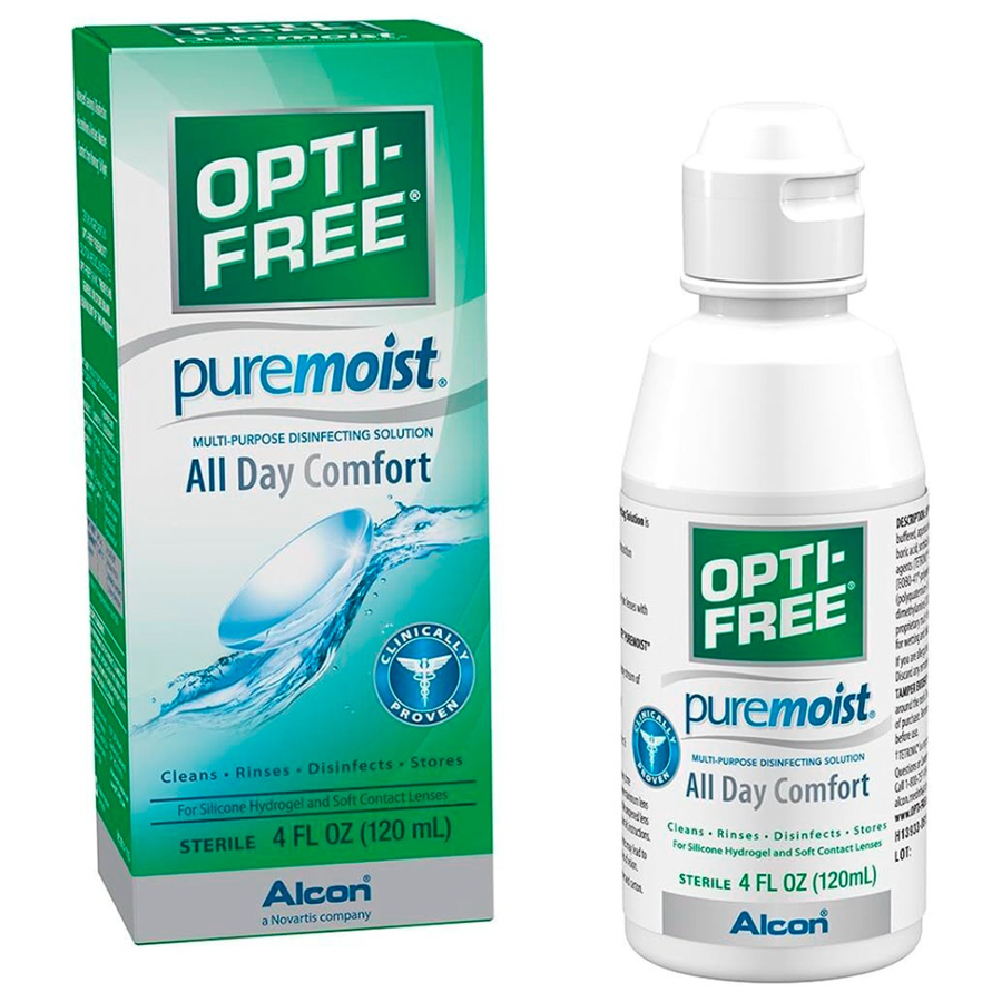 OPTI-FREE PURE MOIST SOL 120 ML