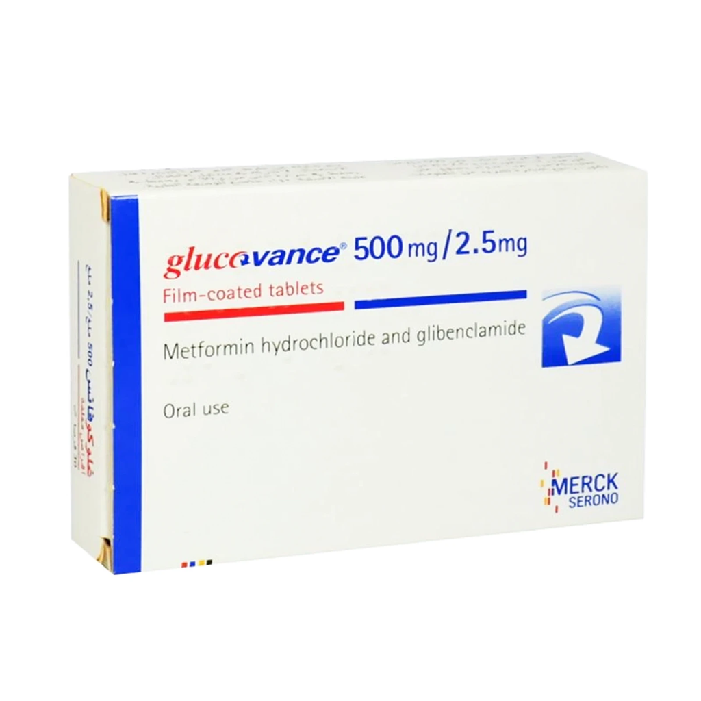 GLUCOVANCE 500/2.5MG 30 TAB