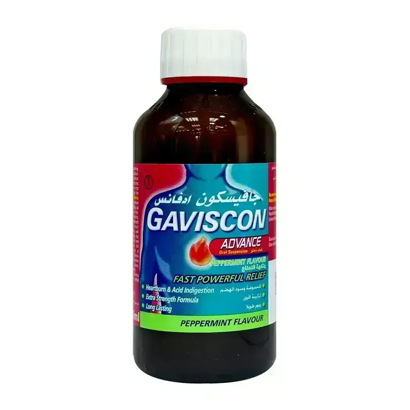 GAVISCON ADV PEPPERMINT SYR 300 ML
