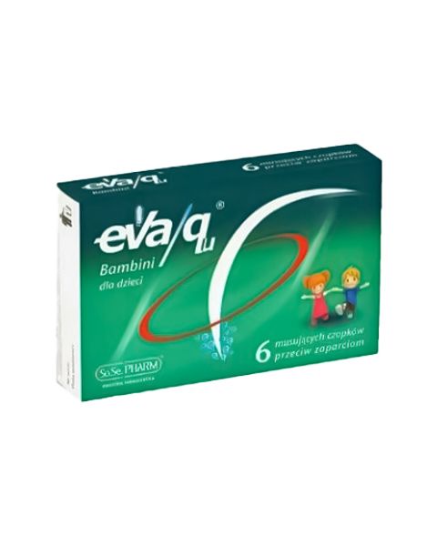 EVA/QU 6 SUPPOSITORIES FOR CHILDREN