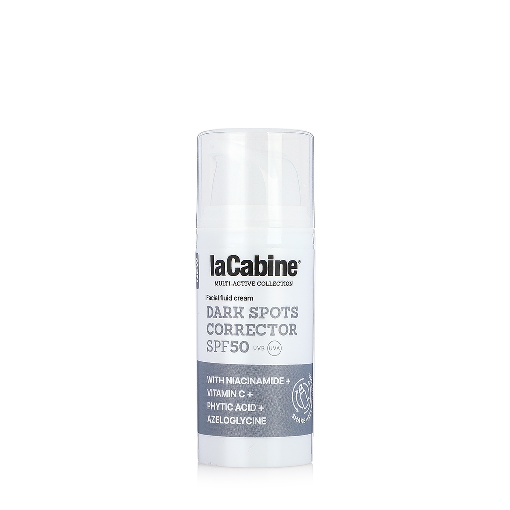 LACABINE Facial Fluid Cream Dark Spots Corrector SPF 50 30 ml