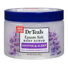 Dr Teals Epsom Salt Body Scrub With Lavender 454 g