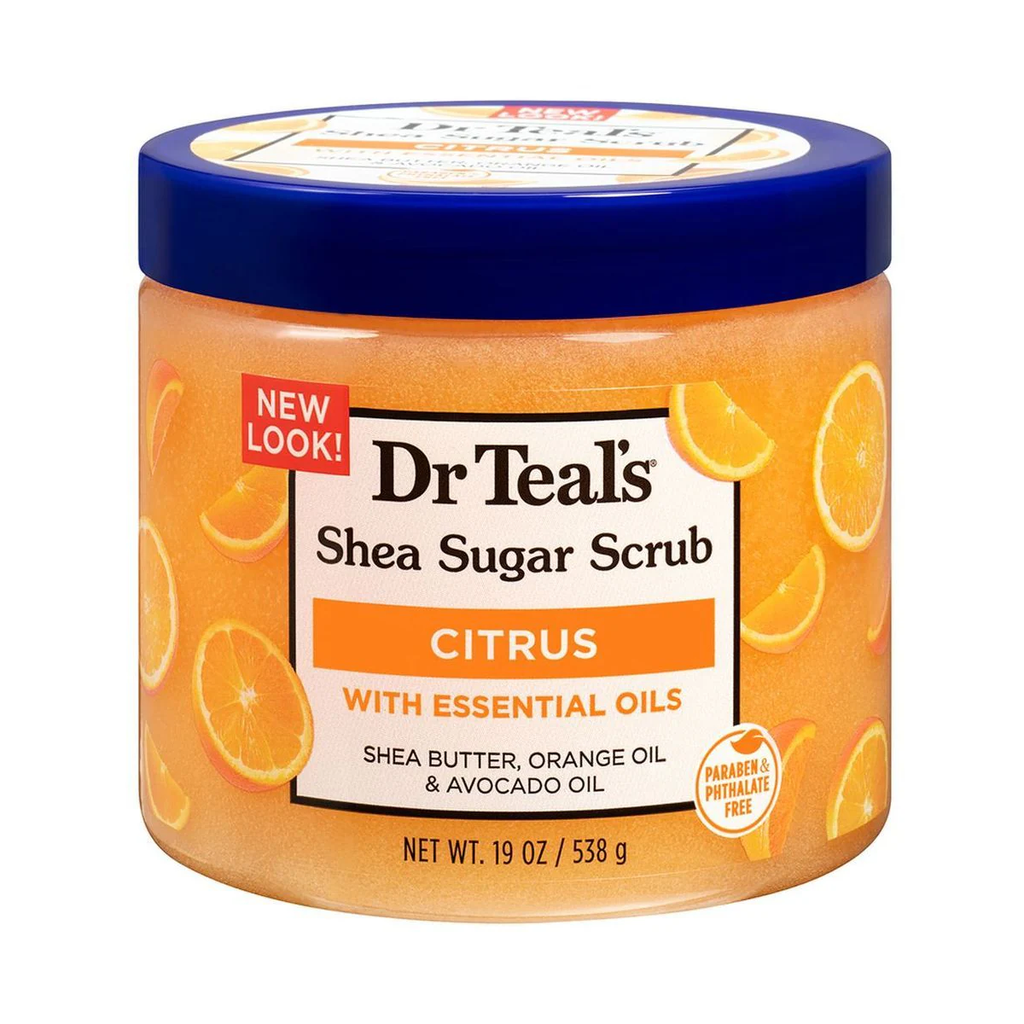Dr TEALS Shea Sugar Scrub Citrus 538 g