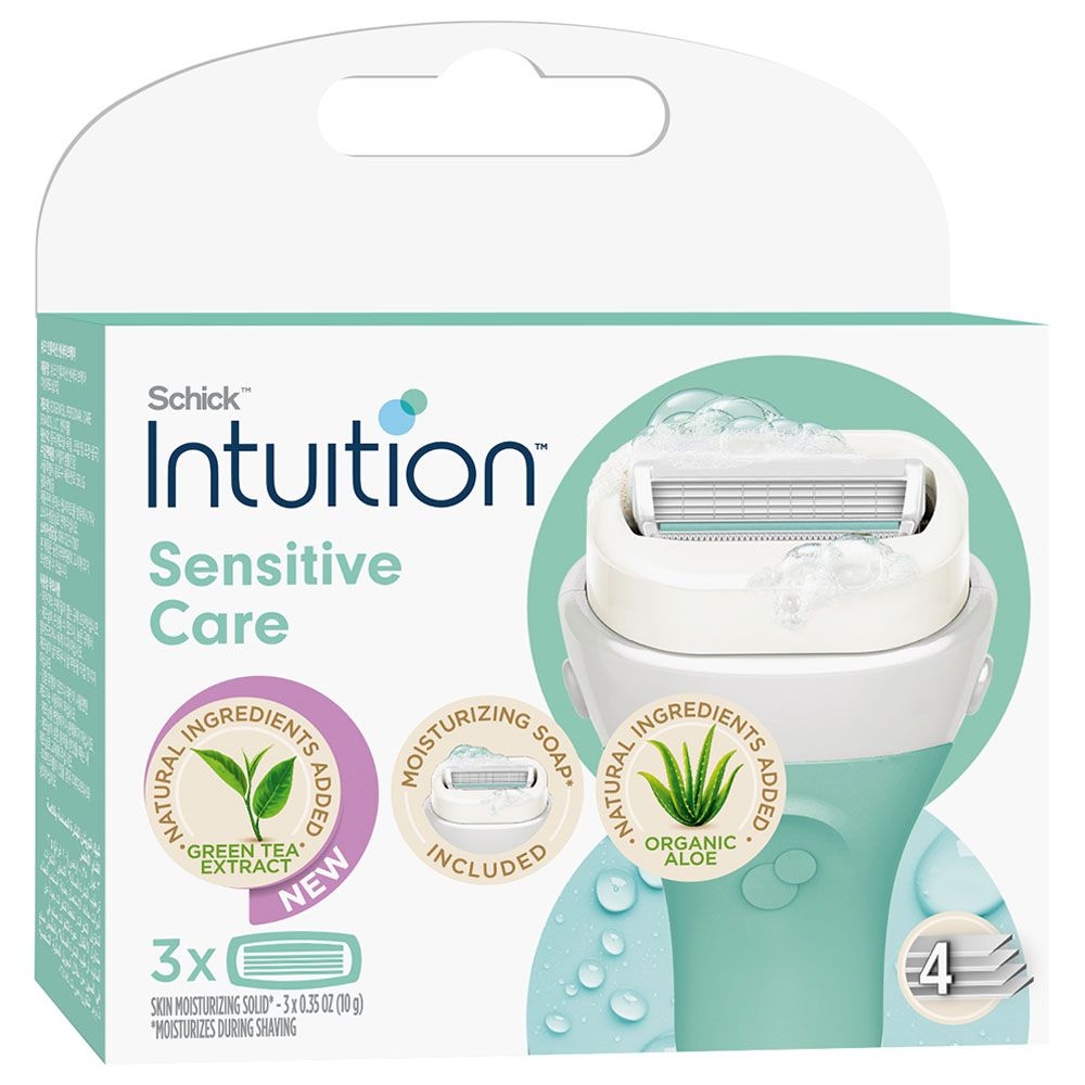 INTUITION SENSITIVE CARE GREEN TEA REFIL 3