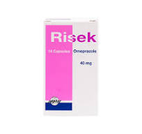 RISEK 40 MG 14 CAP