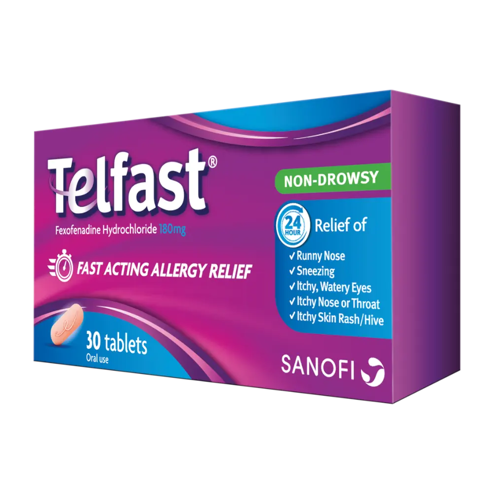 TELFAST 180 MG 30 TAB