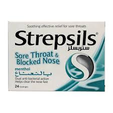 STREPSILS MENTHOL 24 TAB