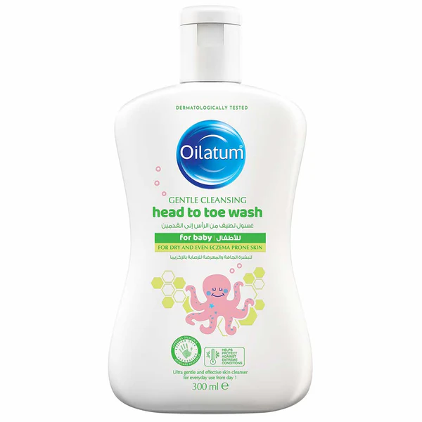 OILATUM BABY GENTLE CLEANSING HEAD TO TOE WASH 300 ML