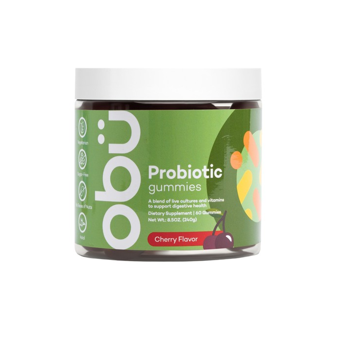 OBU PROBIOTIC CHERRY 60 GUMMIES