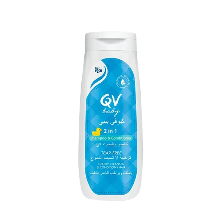 QV BABY 2 IN 1 SHAMPOO & CONDITIONER 250 G