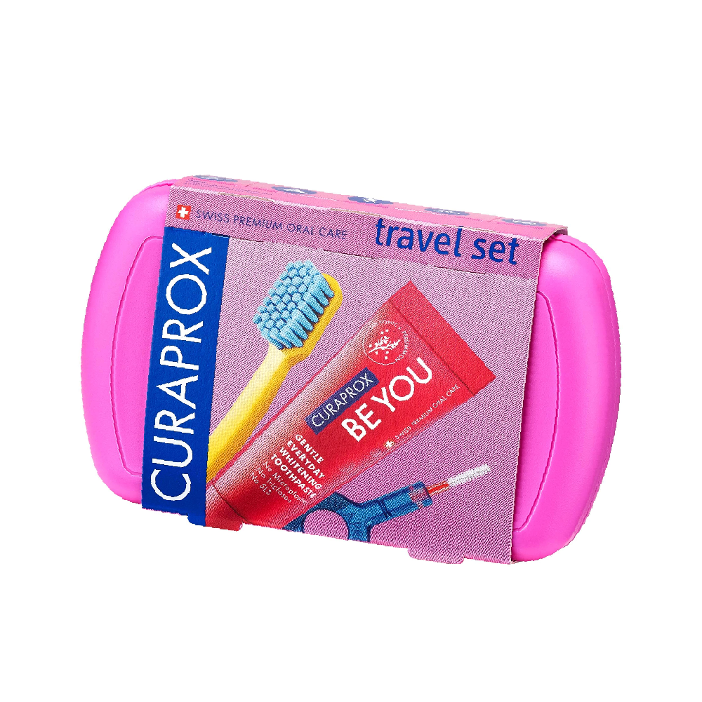 CURAPROX TRAVEL SET PINK