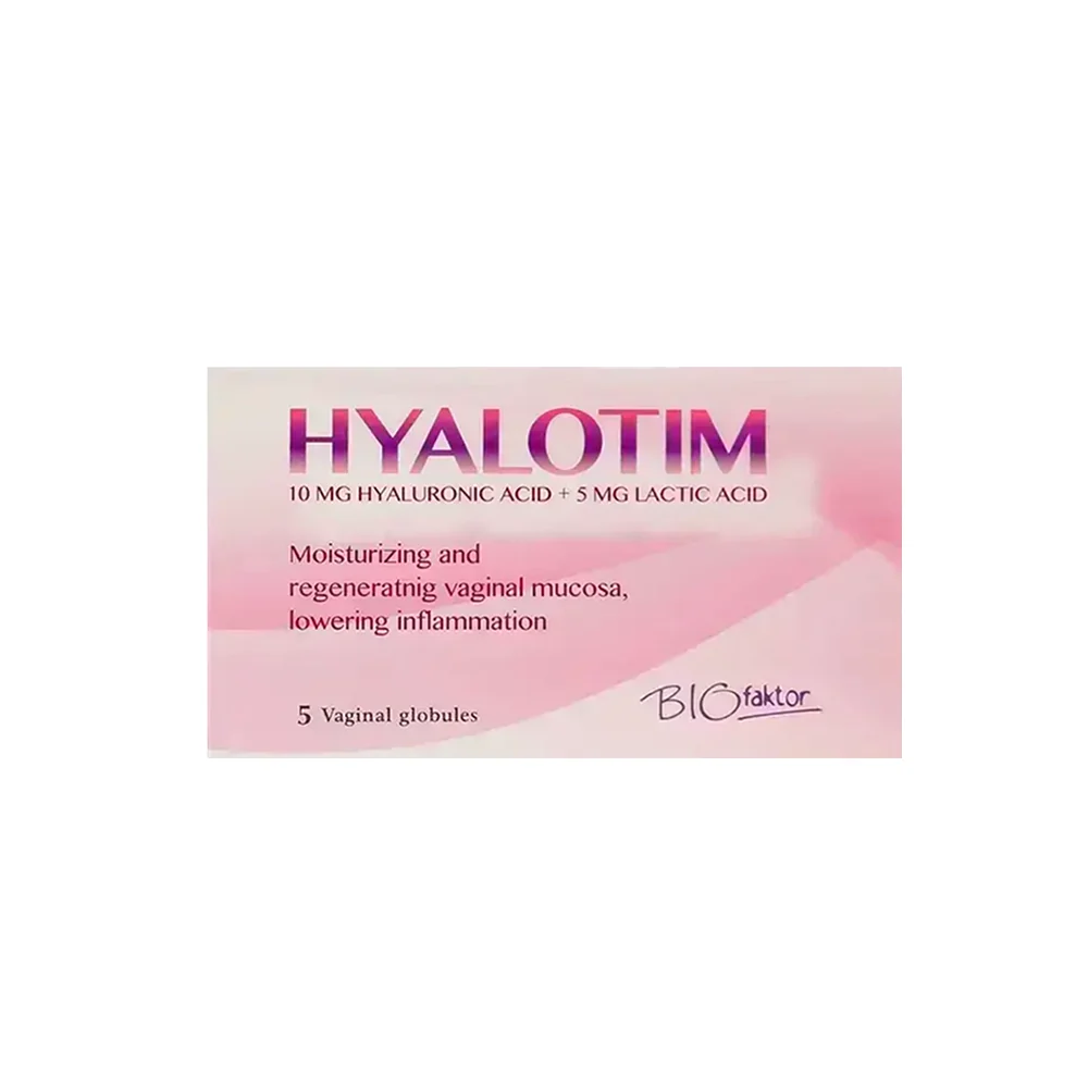 HYALOTIM 5 VAGINAL SUPPOSITORIES