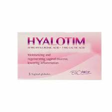 HYALOTIM 5 VAGINAL SUPPOSITORIES
