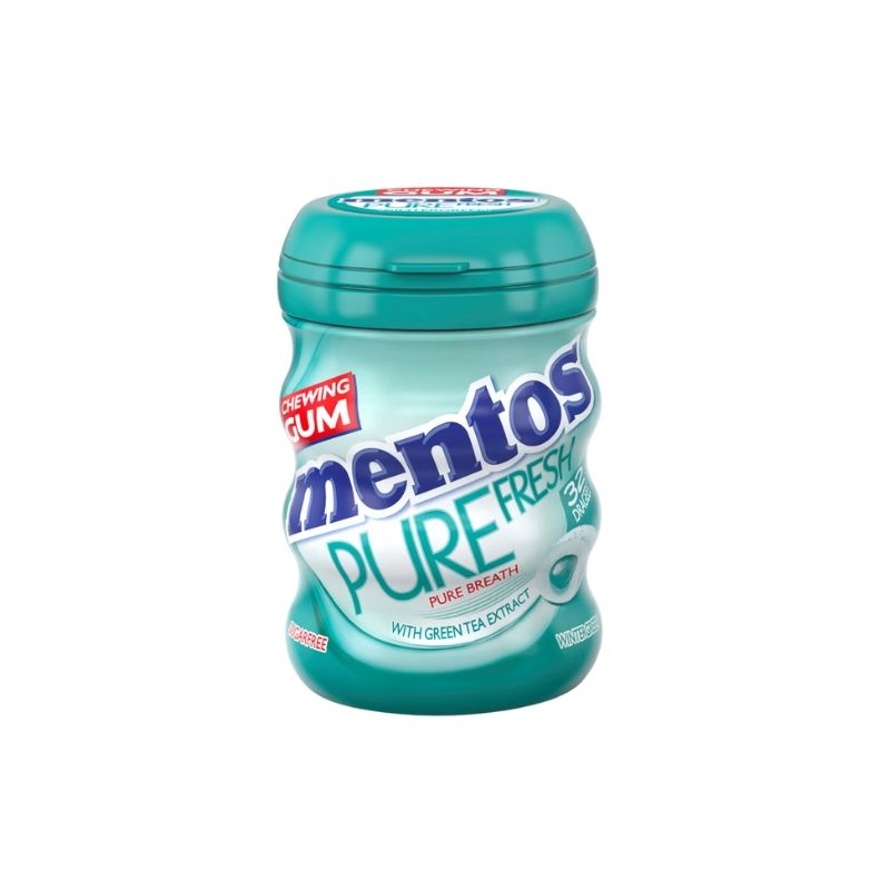 MENTOS GUM WINTER GREEN 32P*56 GM