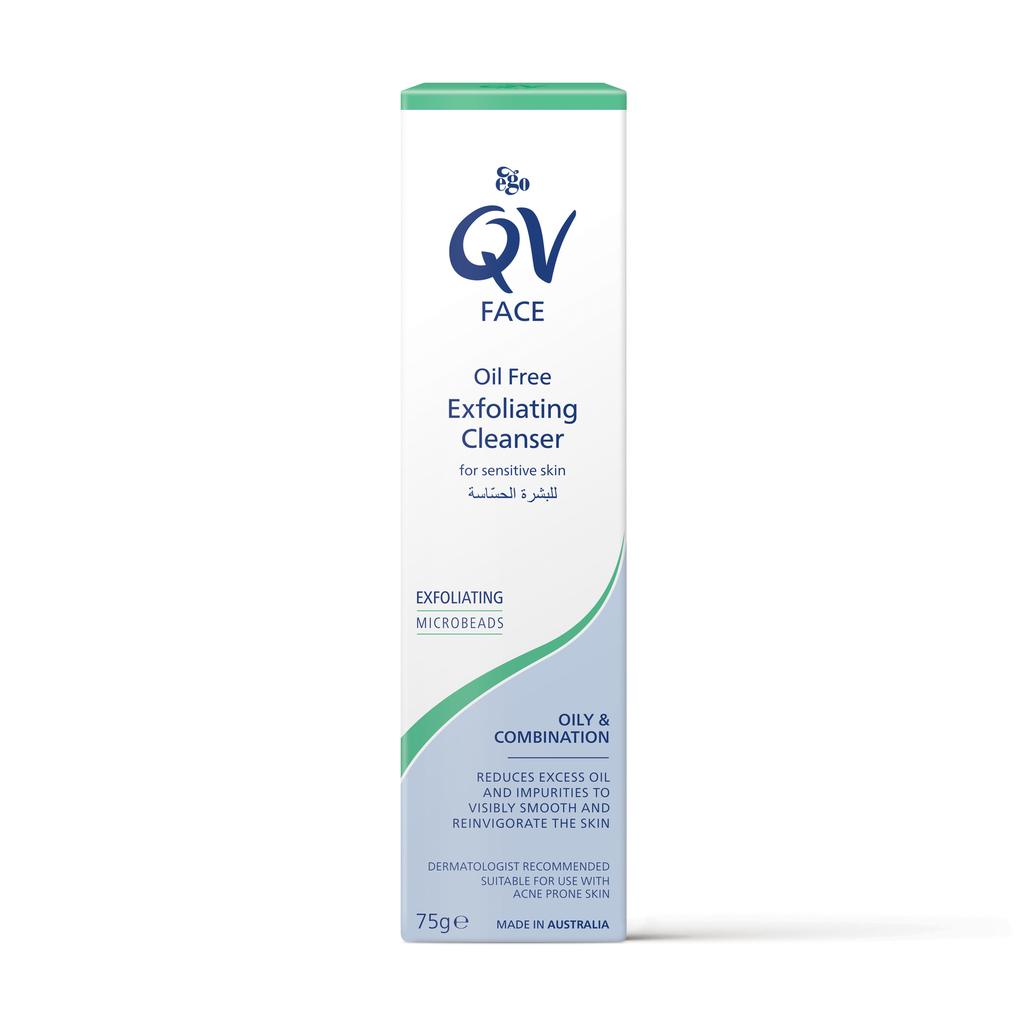 QV FACE OIL FREE EXFOLIATING CLEANSER