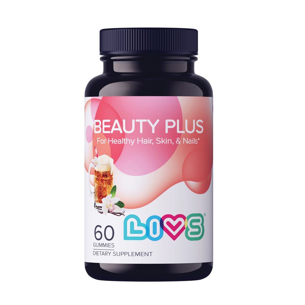 LIVS BEAUTY PLUS ( HAIR , SKIN & NAILS ) 60 GUMMIES