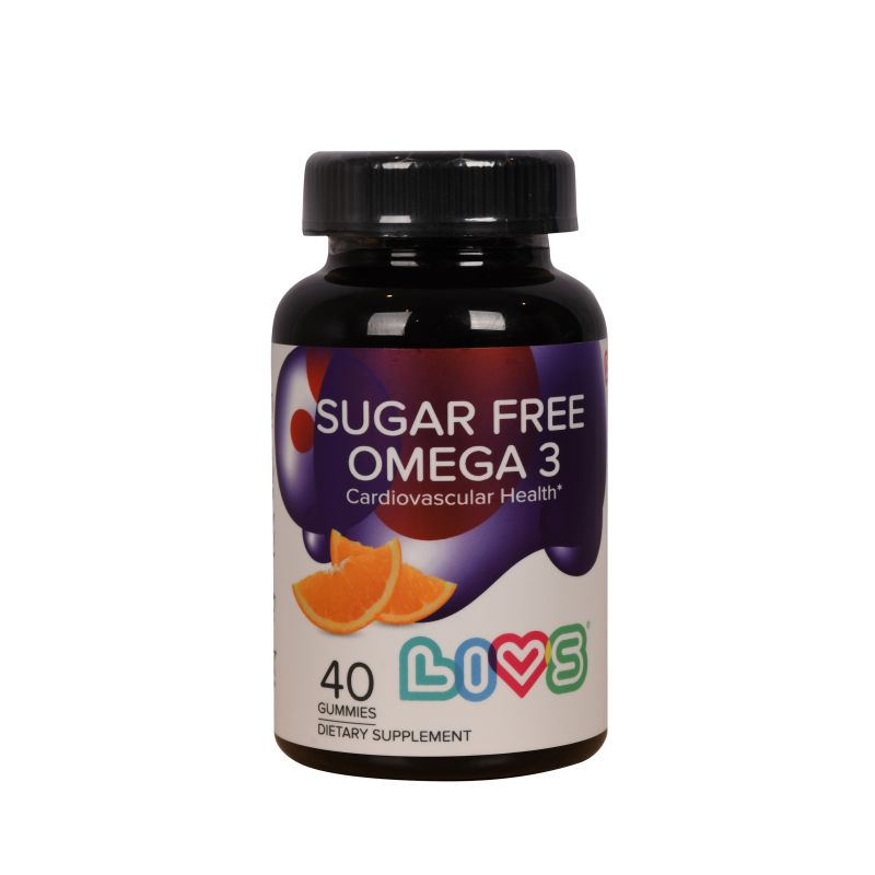 LIVS OMEGA 3 SUGAR FREE 40 GUMMIES