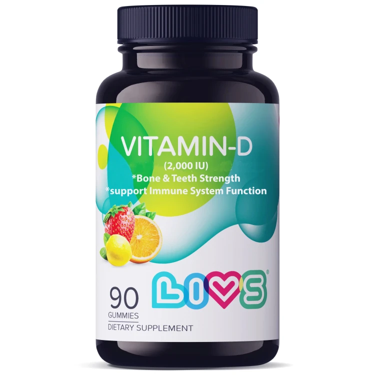 LIVS VITAMIN D3 90 GUMMIES