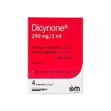 DICYNONE 250 MG/2 ML AMPOULES