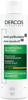 DERCOS ANTI-DANDRUFF SHAMOO DRY HAIR 200 ML