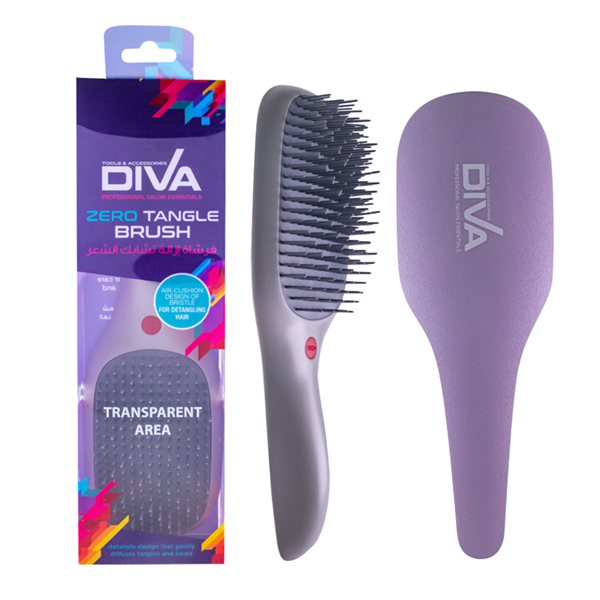 DIVA Zero Tangle Brush Purple