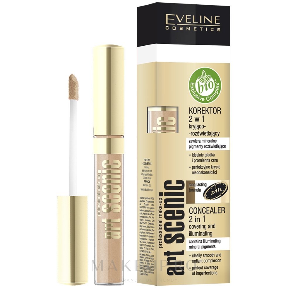 EVELINE Art Scenic Concealer 2 in 1 (Light)