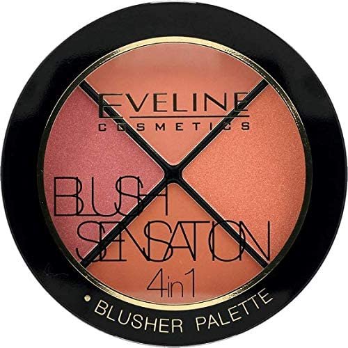 EVELINE Blush Sensation 4 in 1Blusher Palette